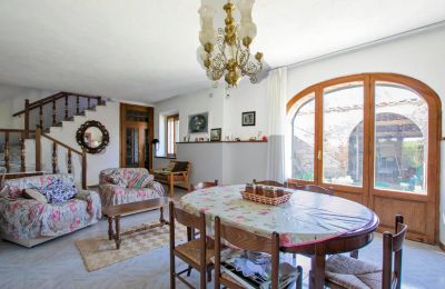 Ferme à vendre Asciano, Toscane, RIF 2982 Wohnbereich mit Zugang zum Innenhof