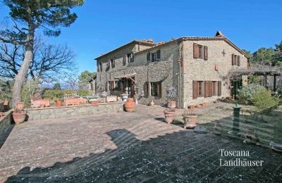 Maison de campagne à vendre Gaiole in Chianti, Toscane, RIF 3041 große Terrasse