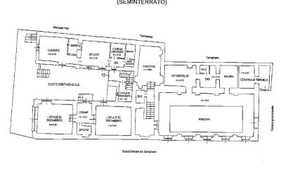 Propriété Oggebbio, Plan d'étage 1