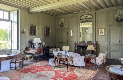 Château à vendre Le Mans, Pays de la Loire, Salle de séjour