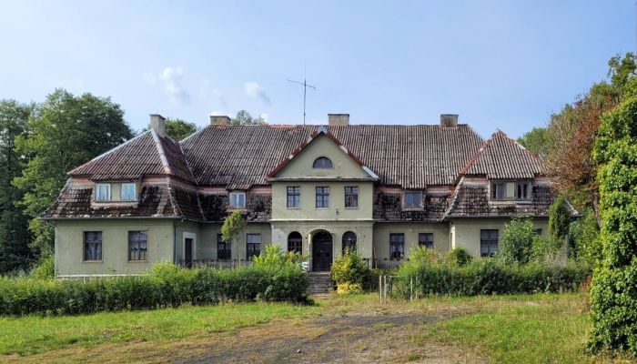 Manoir à vendre Łebień, Poméranie,  Pologne