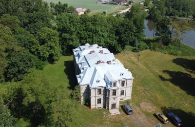 Château à vendre Więsławice, Cujavie-Poméranie, Photo Drone