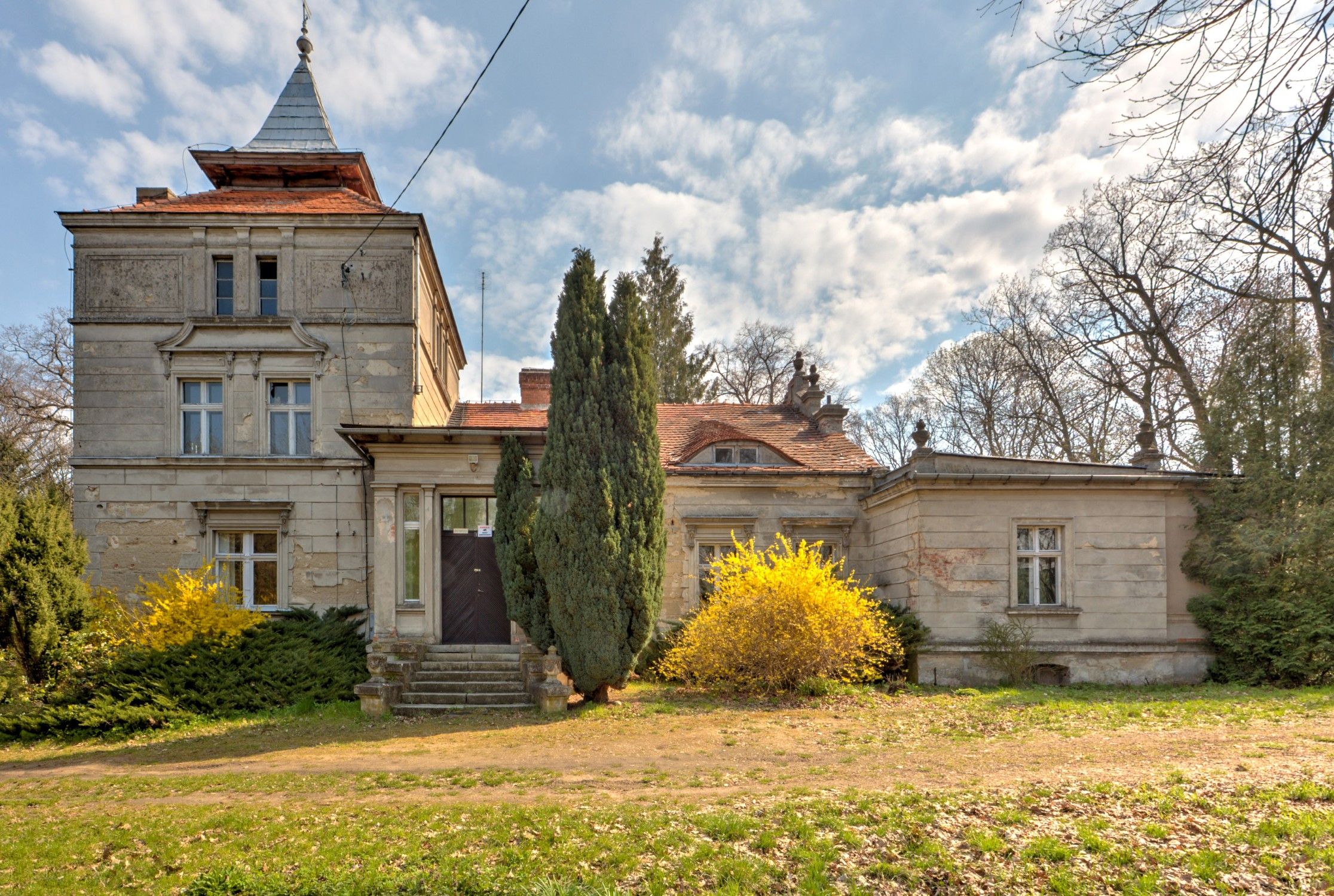 Château à vendre Żegrowo, Żegrowo 1, Grande-Pologne, Vue frontale