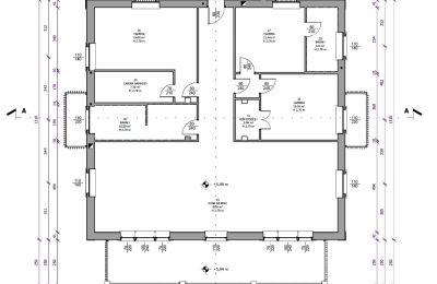 Propriété Verbania, Plan d'étage 1