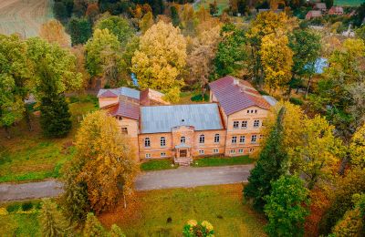 Manoir à vendre Virķēni, virķēnu muiža, Vidzeme, Photo Drone