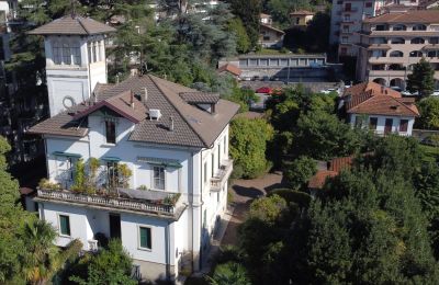 Villa historique à vendre Verbania, Via De Marchi, Piémont, Photo Drone