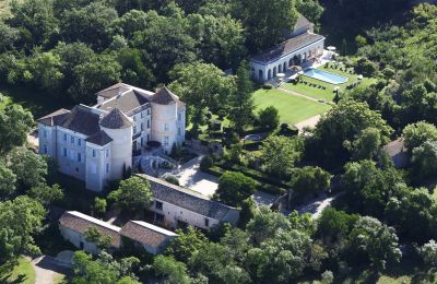 Château à vendre Barjac, Occitanie, Photo Drone