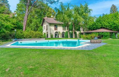 Villa historique à vendre Castelletto Sopra Ticino, Piémont, Vue extérieure