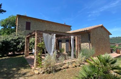 Maison de campagne à vendre Montescudaio, Toscane, RIF 2185 Rustico und Terrasse