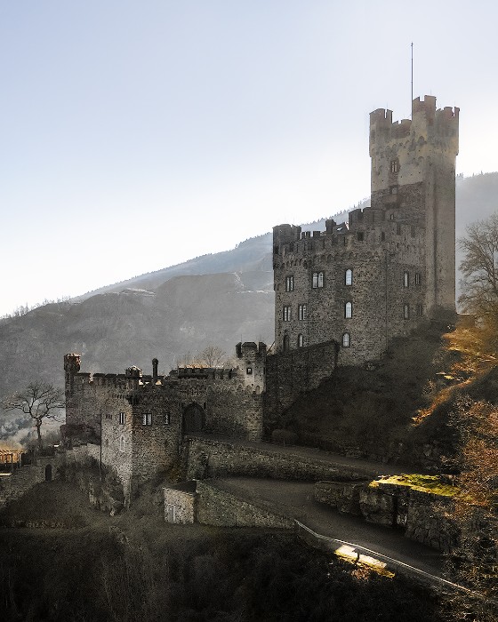 Châteaux sur le Rhin : Sooneck, Bingen