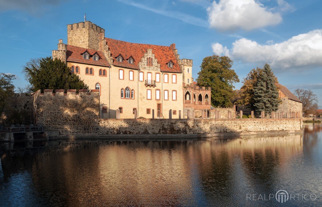 Wasserschloss Flechtingen - Seeseite, Flechtingen