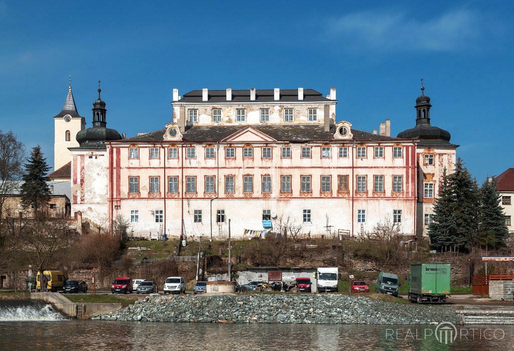 Barockschloss in Kácov, Kutná Hora, Kácov