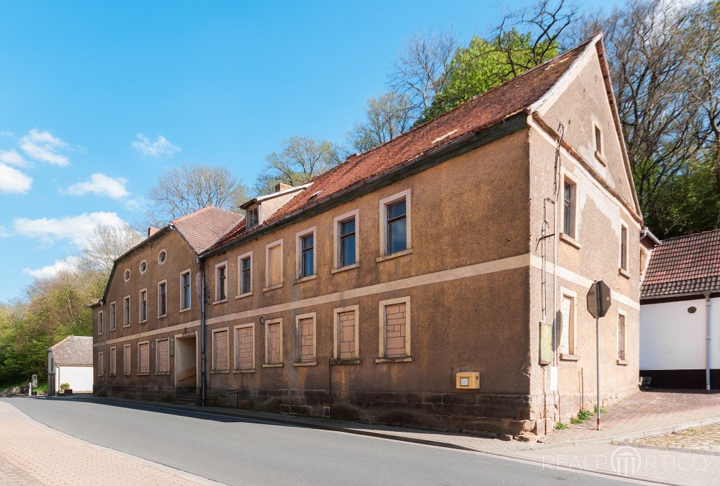 Verschwundener Gasthof in Wangen - im Obergeschoss befand sich ein Tanzsaal, Wangen