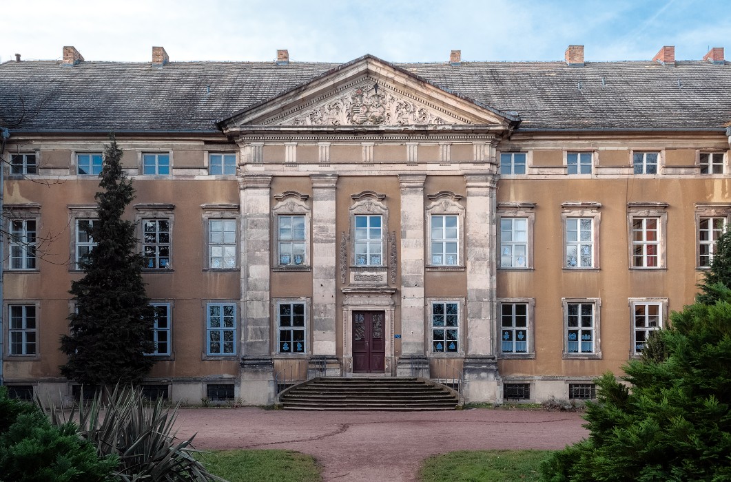 Schloss Ostrau, Saalekreis, Ostrau